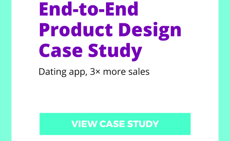 End-to-End Product Design Case Study